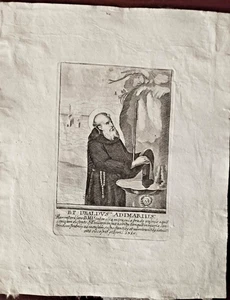 UBALDO ADIMARI DA SANSEPOLCRO - SERVI DI MARIA - Gravur 1753 - Bild 1 von 1