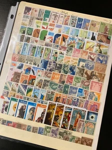 Worldwide British French & More Stamp Collection in 2 Stock Pages - M&U 1421 - Picture 1 of 3