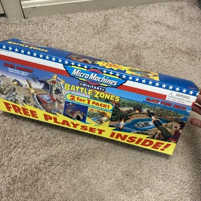 SEALED Micro Machines Military Battle Zones - Viper Ambush + Black Tiger Delta - Image 1 of 4