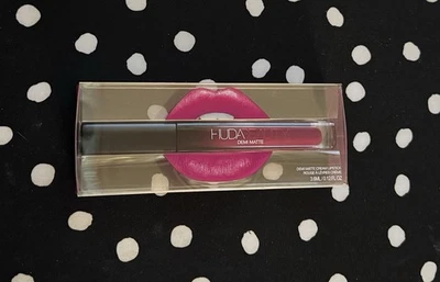 HUDA Beauty Demi Matte Cream Lipstick PASSIONISTA 0.12 fl. oz/3.6 mL NEW IN BOX - Image 1 of 2