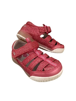 Sandalias rosas Surprize Stride Rite para niñas pequeñas talla 9M - Sandalias iluminadas Foto 1 de 4