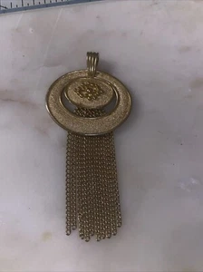 Colgante borla vintage Avon tono dorado - Imagen 1 de 5
