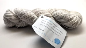 Sunshine Yarns 100% Superwash Merino Sport Cloud Dyehank or use as is - Picture 1 of 2