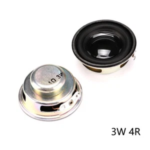 Round Speaker 3W 4R (3 watts 4 ohms) mini Speaker Small Audio Amplifier Speakers - Picture 1 of 5
