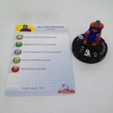 Heroclix Superman set All-Star Bizarro #006 Common figure w/card!