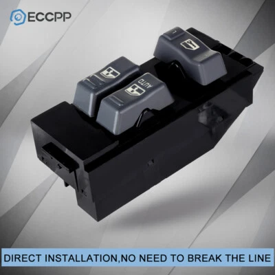 Interruptor de janela dianteiro esquerdo para 1999 Chevrolet Silverado 1500 GMC Sierra 1500 - Imagem 1 de 4