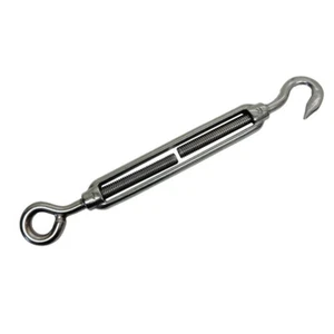 Hebilla giratoria de gancho para ojos de acero inoxidable de 3/8" 700 libras WLL barco marino elevador de aparejos - Imagen 1 de 6