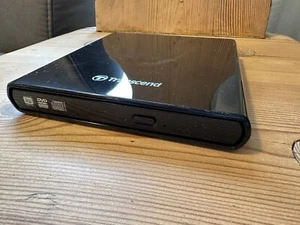 portable USB 2.0 Type-A Transcend TS8XDVDRW-K DVD/CD Writer - Bild 1 von 3