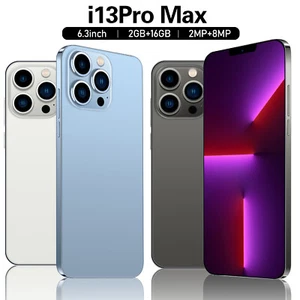 New Android 10 i13 Pro Max 2G+16GB Smartphone Unlocked 4G Cheap Cell Phone AU - Picture 1 of 17