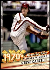 Steve Carlton 2020 Topps Decade's Best Series 2 5x7 #DB-37 7/49 Phillies