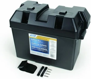 Heavy Duty Battery Box Group 27-31 Car Automotive Marine RV Boat - Picture 1 of 6