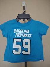 New-Minor Flaw Carolina Panthers #59 Luke Kuechly Toddler Size 2T Blue Shirt