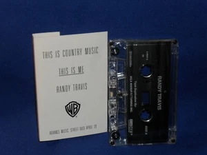 RANDY TRAVIS THIS IS ME – PROMO CASSETTE TAPE NM - Picture 1 of 3