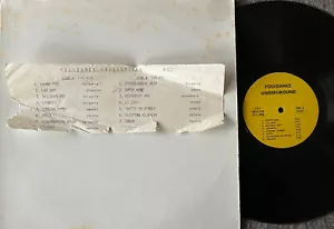 FOLKDANCE UNDERGROUND VOL. 1 Eastern-Northern Europe/Celtic/Arabic VG++/VG+ LP - Picture 1 of 2