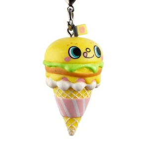 Kidrobot Hello Kitty Sanrio Ice-Cream Cone Keychains - Dokidoki Yummychems - Picture 1 of 6