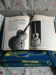 Corso di chitarra completo Cerri Gangi Fascicoli rilegati + audiocassette - Foto 1 di 3