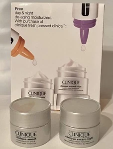 Clinique Spf 15 Moisturizer Clinique Smart Day + Night Moisturizer Mini Travel - Picture 1 of 2