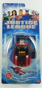 Figura de acción traje negro Superman Justice League 2003 de colección ¡NUEVA! Precintado - Imagen 1 de 2