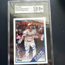 2023 Topps Series 2 Ryan Aguilar 1988 35th Anniversary Auto 88BA-RA - ANGELS