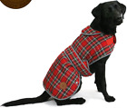 Highland Tartan Dog Coat - Red. Large - 50cm (20").