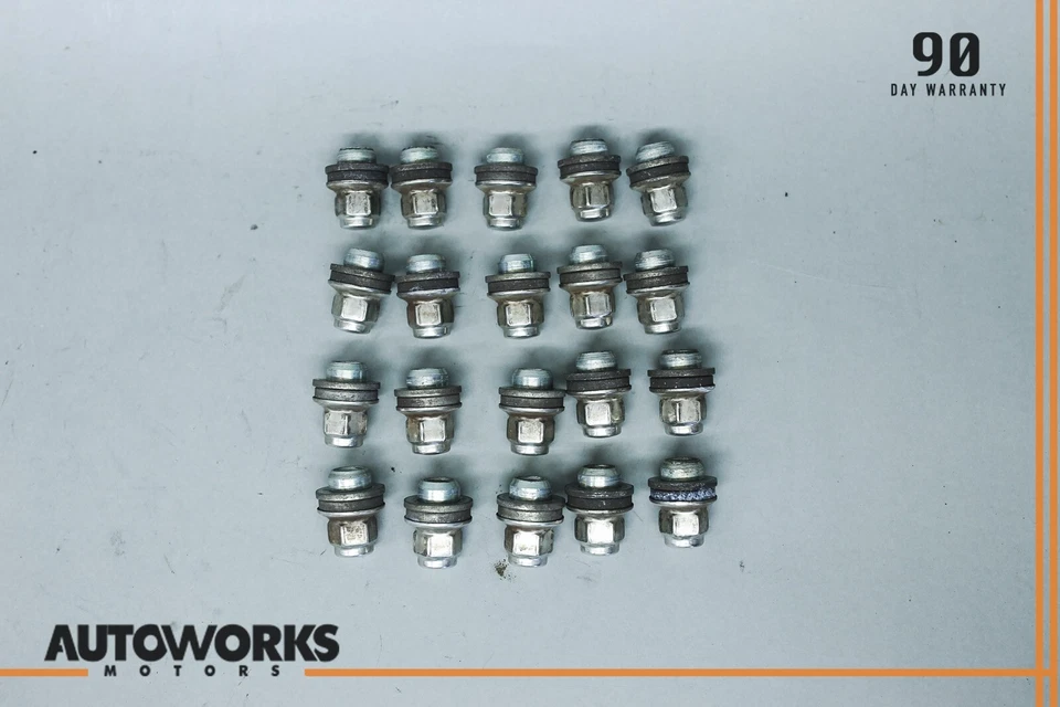 03-08 Jaguar S-Type X204 Juego de 20 pernos de tuerca de llanta OEM Foto 1 de 4