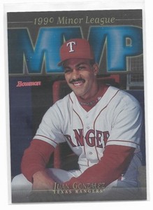 1998 Bowman MINOR LEAGUE MVP'S Pick-A-Insert Juan Gonzalez Andruw Jones 
