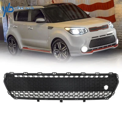 For Kia Soul 2014 2015 2016 Front Radiator Center Grille Grill 86561B2000 Black Foto 1 de 4