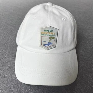 Rolex Monterey Motorsports Reunion 2018 Participant Adjustable Hat Rare - Picture 1 of 11