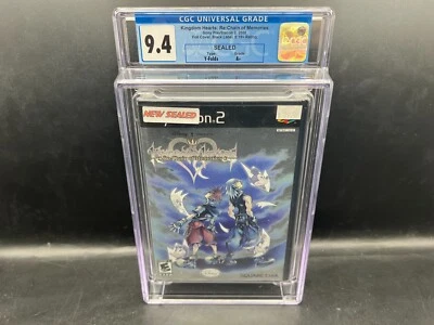 FOIL Kingdom Hearts Re Chain of Memories PS2 CGC 9.4 A+ FACTORY SEALED WATA VGA - Image 1 of 4