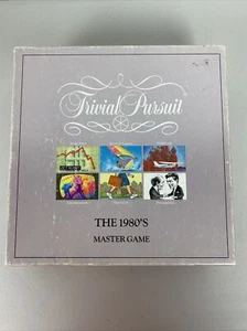 TRIVIAL PURSUIT:THE 1980'S MASTER GAME 1989 MINT - Picture 1 of 7