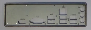 Acer Aspire TC 120 DAA78L / Kara - Blende - Slotblech - I/O Shield #302082 - Bild 1 von 1