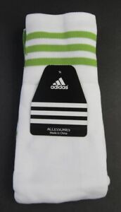 Seattle Sounders FC MLS adidas Climalite Socks Unisex White/Neon Green Large New