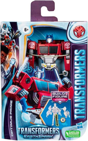 Transformers EarthSpark Deluxe Class Optimus Prime Action Figure Hasbro F6735 Cover