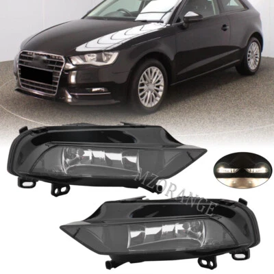 Faro antiniebla parachoques delantero para Audi A3 2015-16 par delantero lado conductor y pasajero Foto 1 de 4