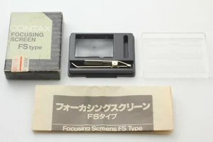 BOXED MINT CONTAX Focusing Screen FS7 ( cross-scale ) For RTS II From JAPAN - Picture 1 of 8