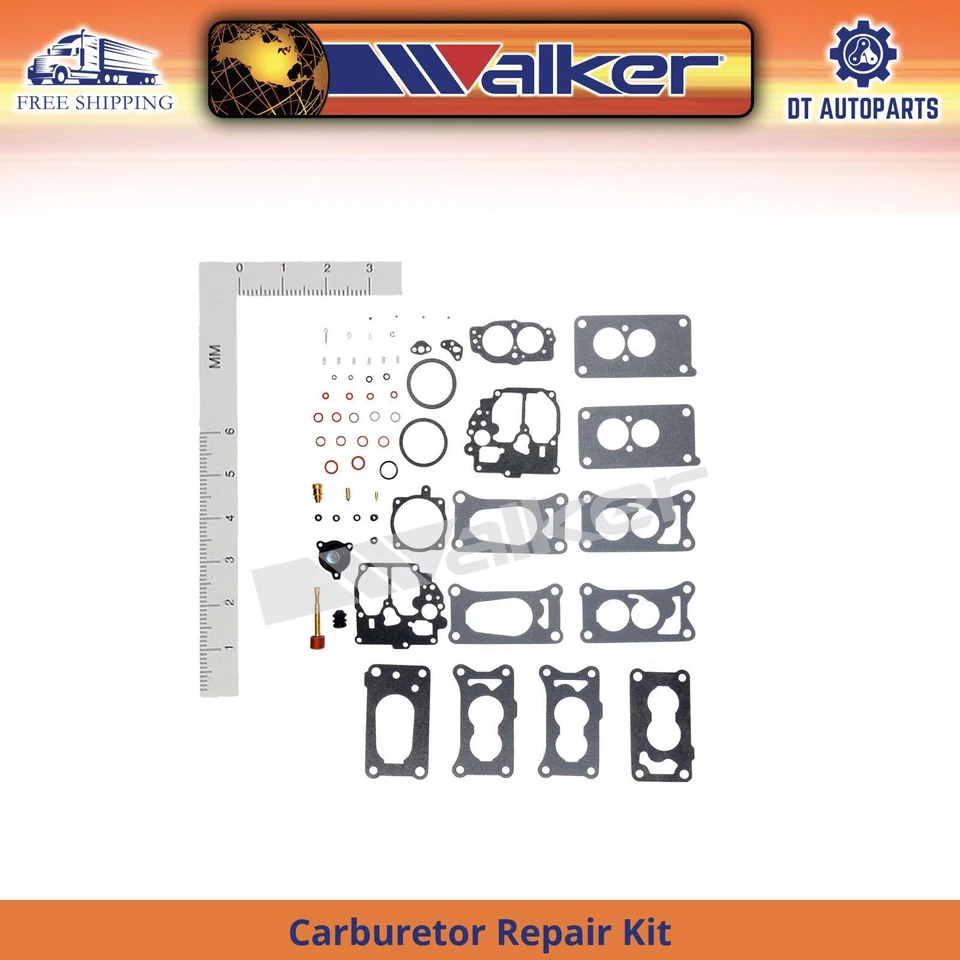 Kit de reparación de carburador Walker para Toyota Corolla 1981-1989 1982 1983 1984 1985 Foto 1 de 1
