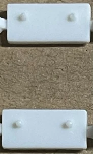 58 Plymouth Fury Christine AMT Scale 1:25 License Plate Holders Without Box - Picture 1 of 2