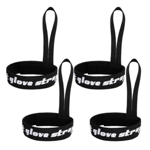 4x Ski Glove Wrist Strap Glove Holder Sport Glove Strap Elastic Wrist Leash - Picture 1 of 6