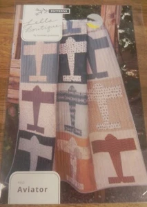 AVIATOR Quilt Pattern by Vanessa Goertzen ..Lella Boutique..AIRPLANES QUILT..152 - Picture 1 of 5