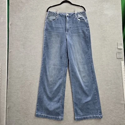 Jeans Juicy Couture Juniors 13 31 Azul Denim LUNITA Ancho Estrás 32" Entrepierna Foto 1 de 4