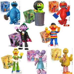 Blokees Sesame Street Model Action Figures Ernie Bert Oscar Count von Count Gift - Picture 1 of 34