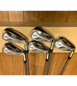 Callaway EPIC FORGED Iron Set of 5 6-PW Speeder EVOLUTION Graphite Flex R USED - Picture 1 of 6