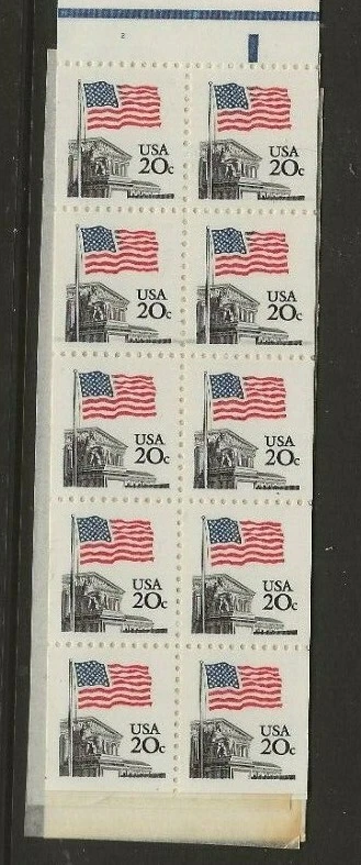 US Scott #2896d Booklet Pane Fine/Very Fine MNH Cat. Value $5.25            #300 - Image 1 of 1