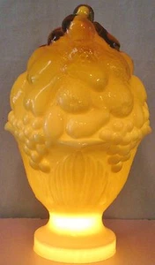 ANTIQUE VICTORIAN ?PRESSED/CASED? GLASS SHADE NEWELL POST HANGING TABLE LAMP - Picture 1 of 7