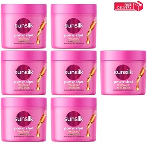 7X SUNSILK Crema de Tratamiento de Cabello Suave y Manejable 250 ml Suave Suave Cuidado del Cabello - Imagen 1 de 5