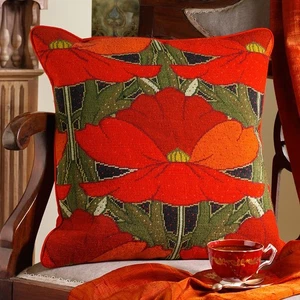 Ehrman POPPIES by RAYMOND HONEYMAN tapestry needlepoint RARE LARGE KIT - Picture 1 of 7