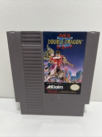 NES Double Dragon II The Revenge (Nintendo 1985) Authentic Cartridge