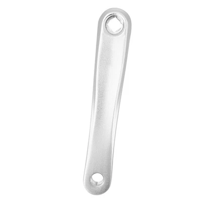 170mm Bike Aluminum Alloy Left Single Chain Crank Arm Replacement (Silver - Image 1 of 4