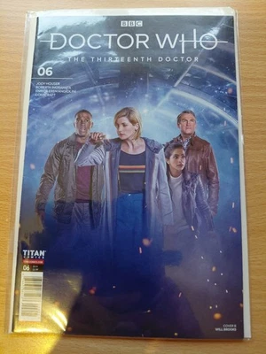 Doctor Who Thirteenth Doctor Comic No 6 Cover B titan Comics 2019 - Image 1 of 2