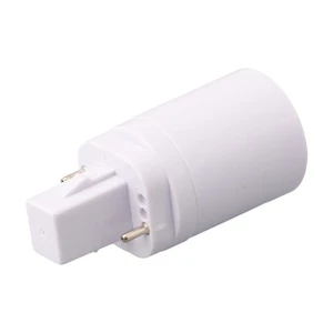 High quality G24 to E27 Lamp Socket Converter Pack of 5 Easy Bulb Replacement - Picture 1 of 24